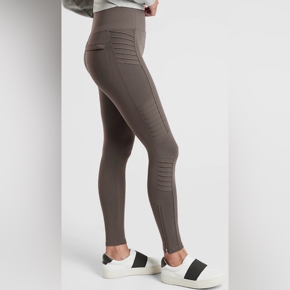 Athleta- Delancey Moto Tight Size small - Picture 4 of 14